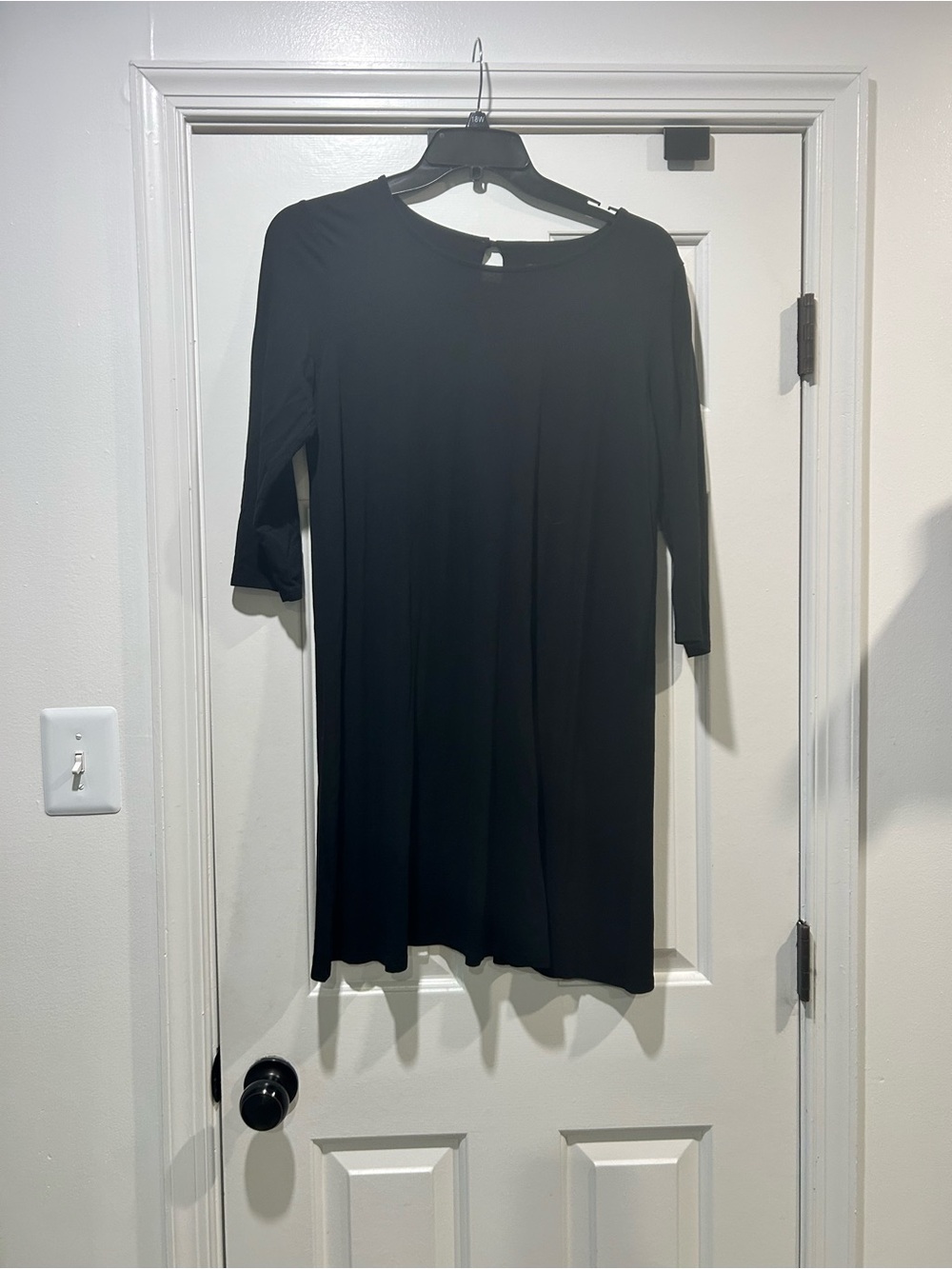 J Jill flowy black dress size medium-large